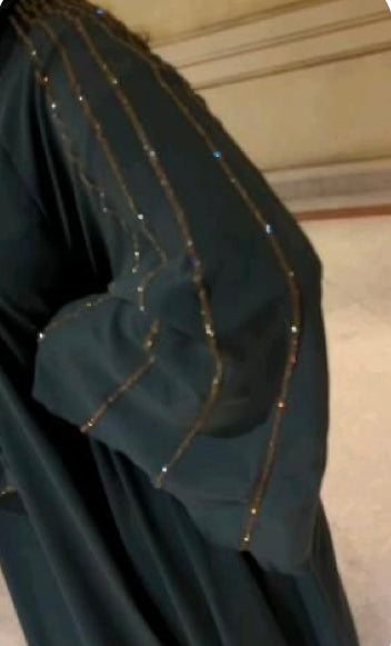 Everyday Modest Abaya – Emerald green