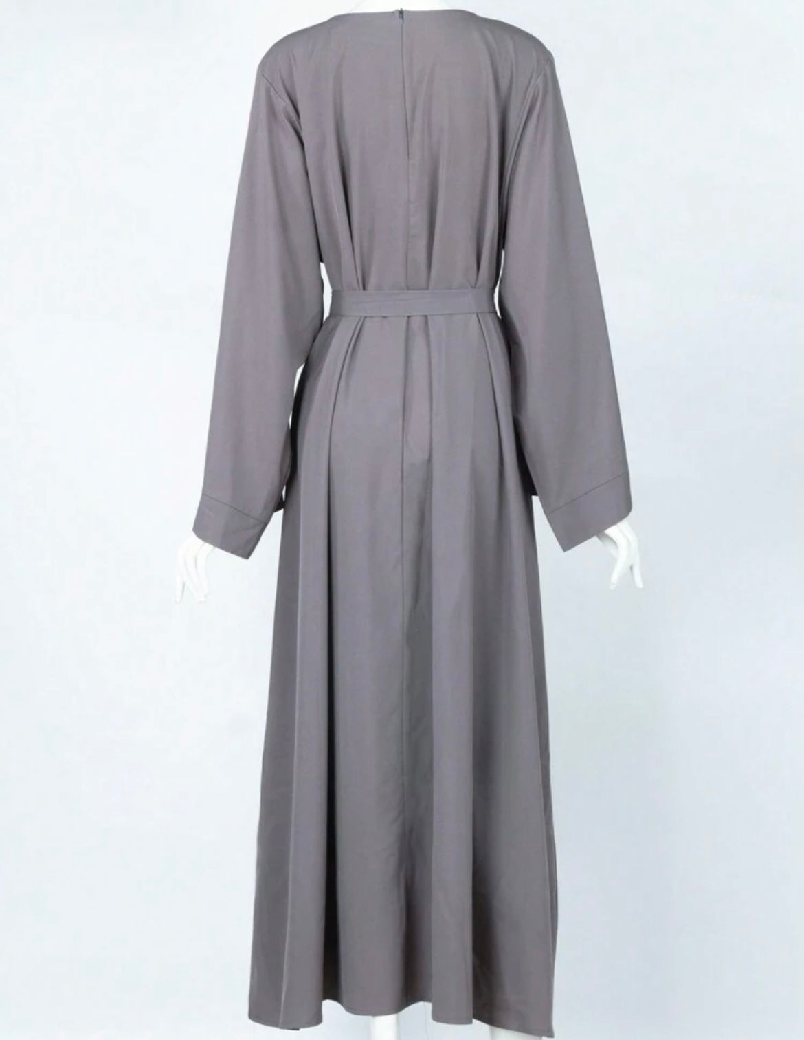 3 pc women Abaya with belt & veil for daily life