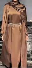 Brown Diamond Abaya – With Hijab & Pockets.Modesty Classic. Comfortable.