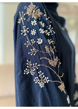 NAVY EMBROIDERED