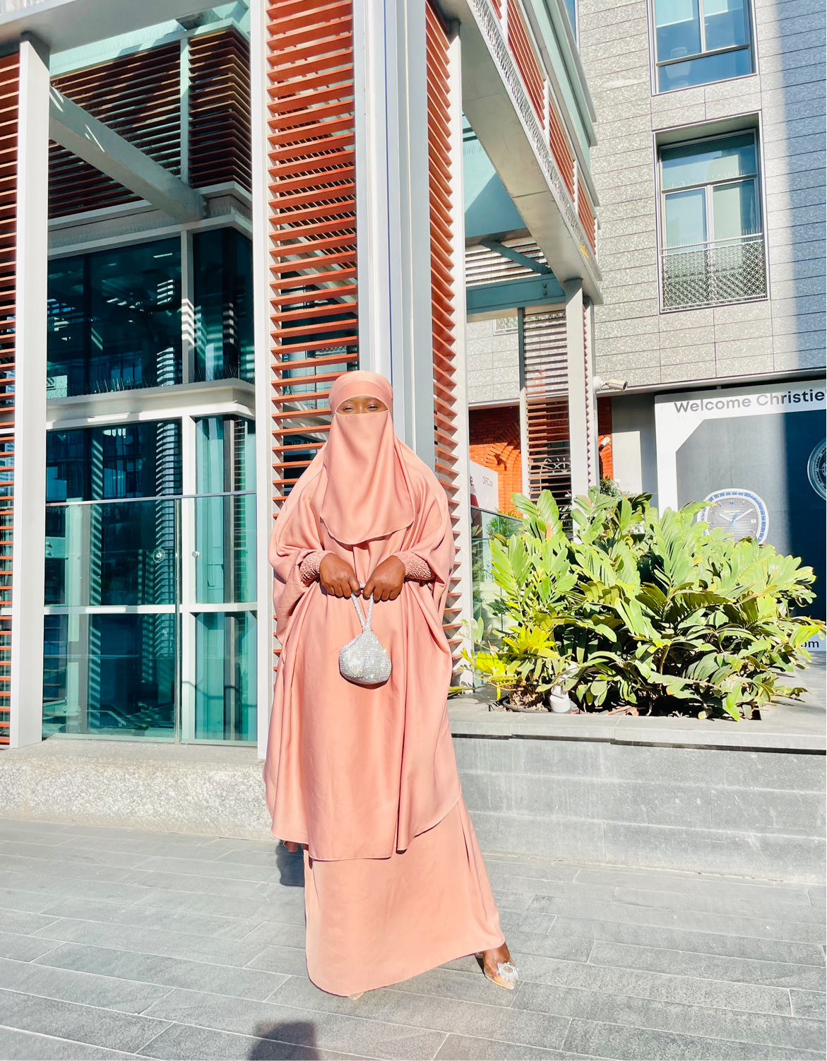 3pc  women jilbab with niqab for prayer and full coverage