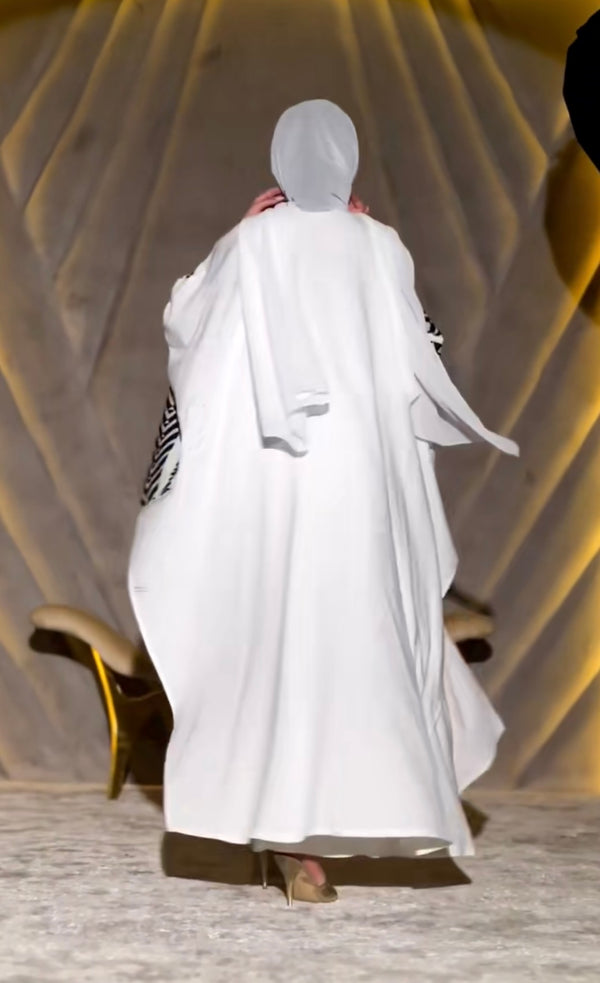 Ethereal – Customized White Abaya