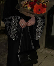 Zorah- Luxury Black Sparkly Abaya – Where Modesty Meets Glamour