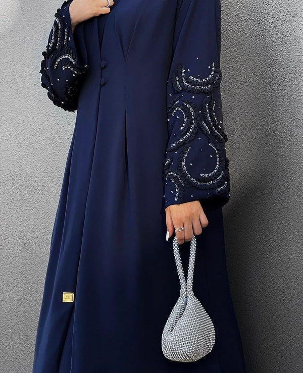 abaya online shopping,modest fashion abaya,buy abaya online,black abaya dress,abaya with hijab set,open abaya kimono,abaya for Eid 2025,luxury abaya collection,sparkling black,abaya for evening wear,velvet abaya with pearl detailing,plus size modest abaya dresses,lightweight summer abaya 2025,bridal white abaya with lace,embroidered abaya for special occasions,modern abaya styles for young women,online abaya shopping in UAE,abaya boutiques near me, plus size abaya, buy abaya online, designer abaya, evening 