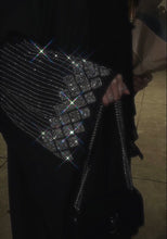 Zorah- Luxury Black Sparkly Abaya – Where Modesty Meets Glamour