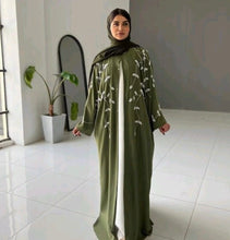 Buy Elegant Green Abaya Online | Modest Dresses for Women – Abaya-online.com